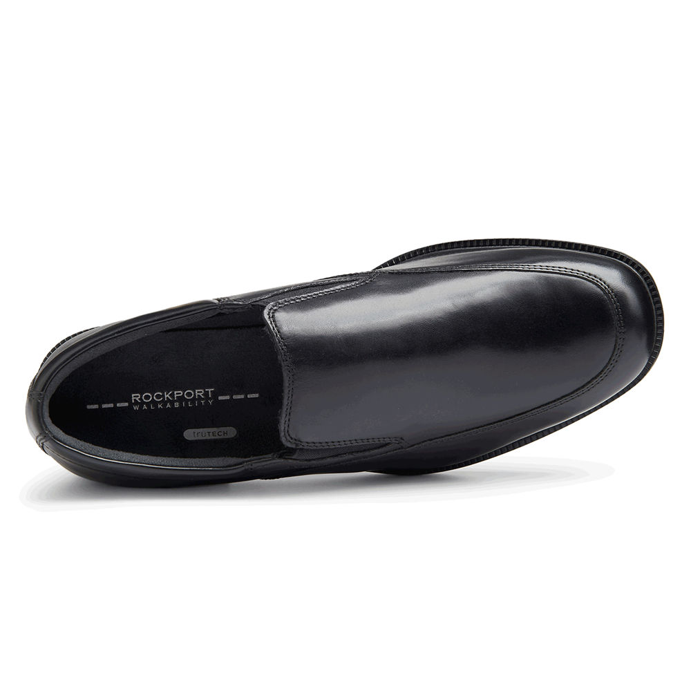 Rockport Slip-On For Mens Black - Lead the Pack Waterproof - DM6730459